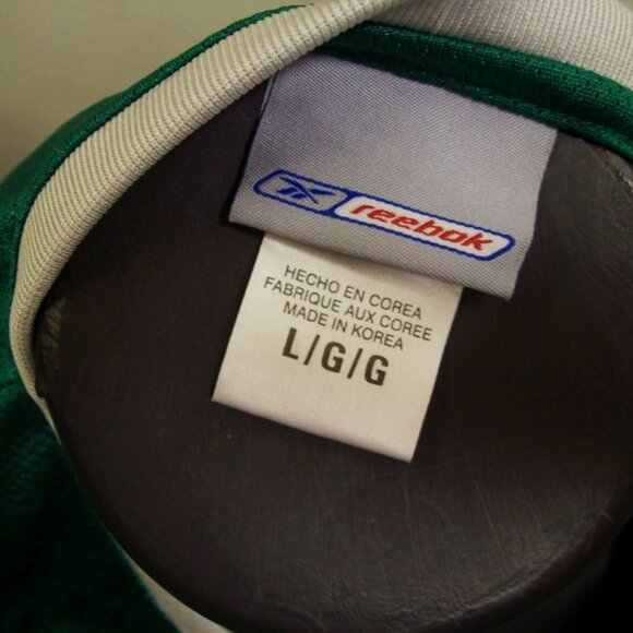 10 MINNESOTA LYNX WNBA Blank REEBOK Jerseys GREEN    LARGE - Picture 4 of 5